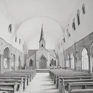 church drawing