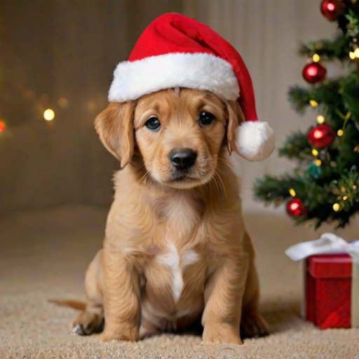 christmas dog pics