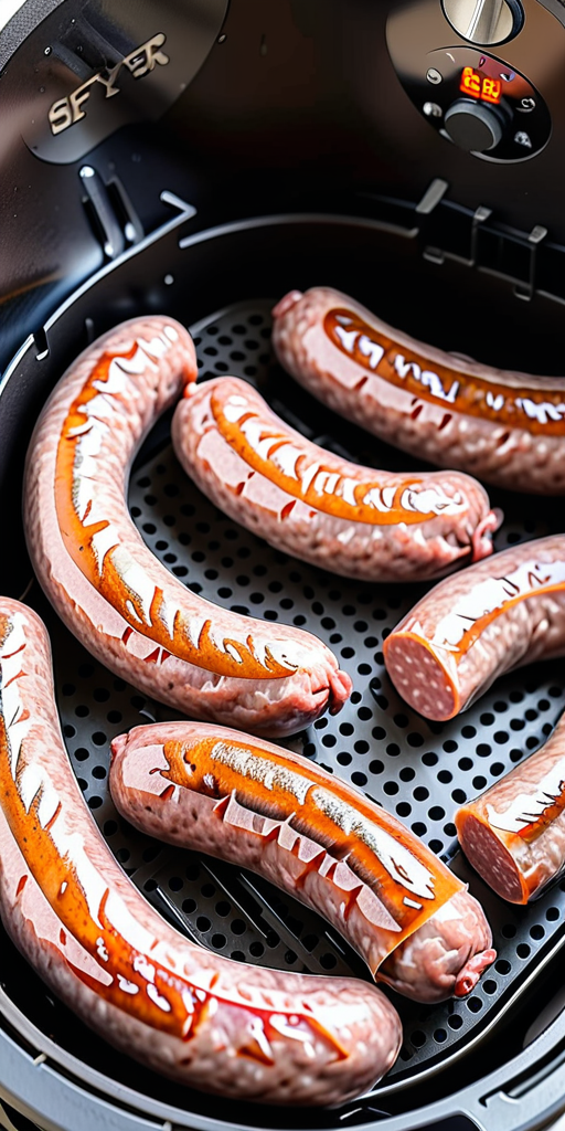 frozen italian sausage in air fryer
