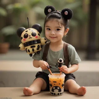 cute boba wallpapers