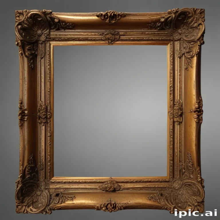 antique frame png