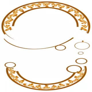 circle frame clipart