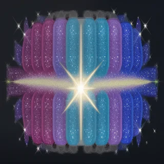 transparent sparkle