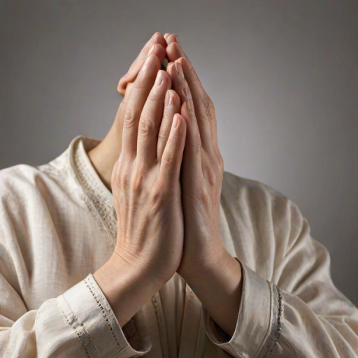 praying hands transparent background