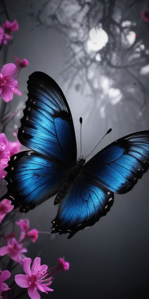 black butterfly wallpaper hd