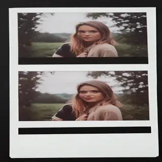 aesthetic polaroid frame