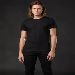 black tee png