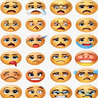sad face emoji png