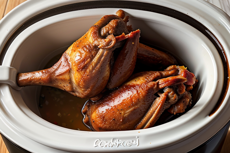 turkey legs in the crock pot