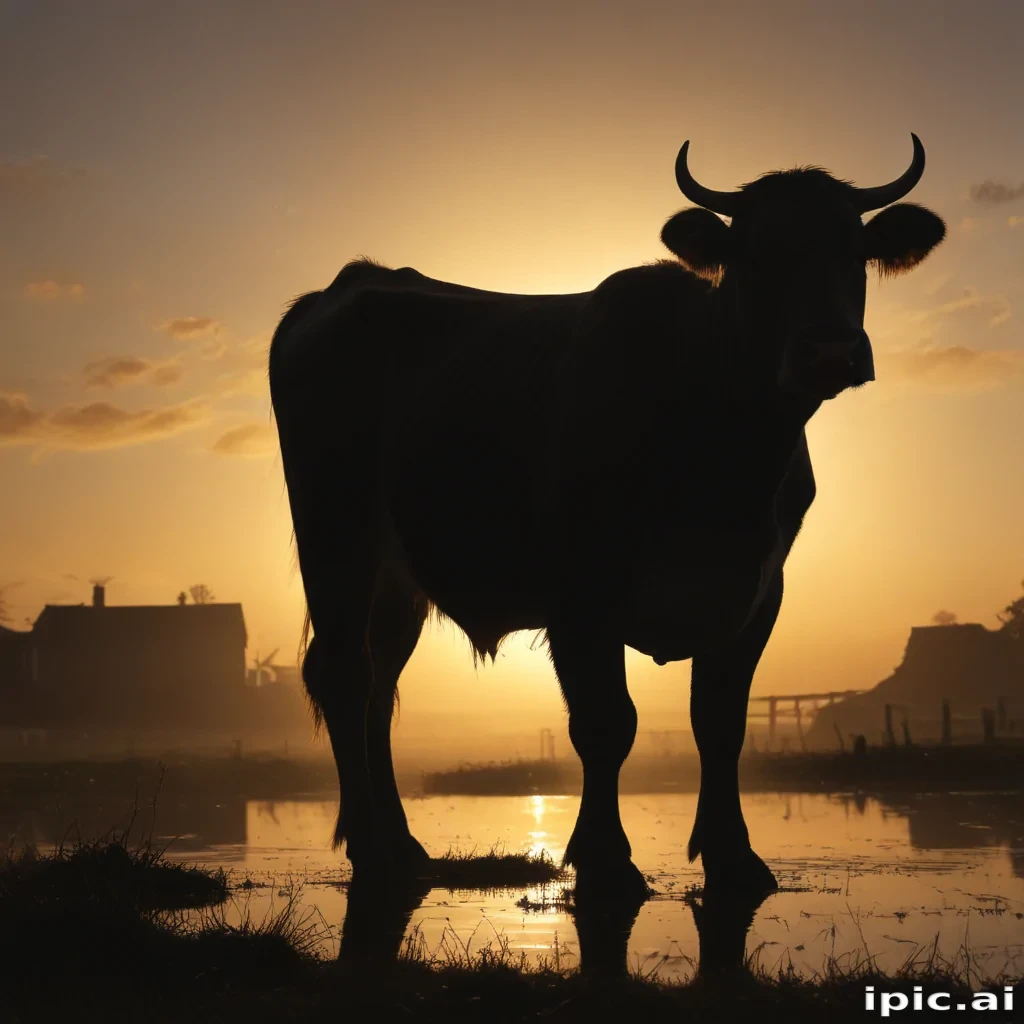cow silhouette