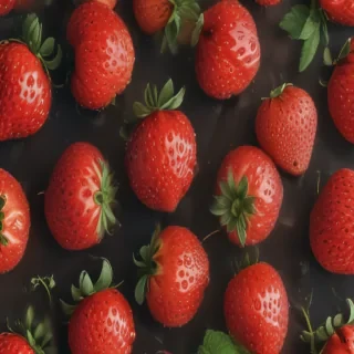 strawberry wallpaper iphone
