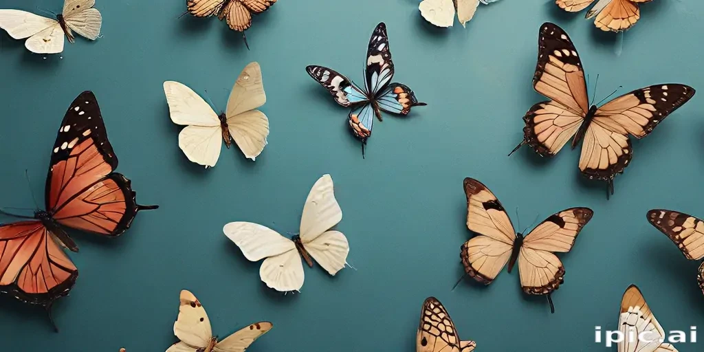 butterfly wall paper