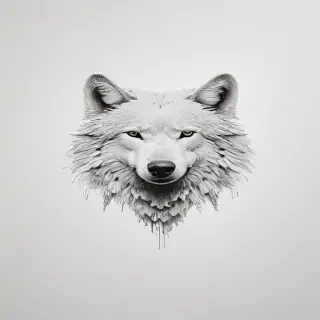 white bg