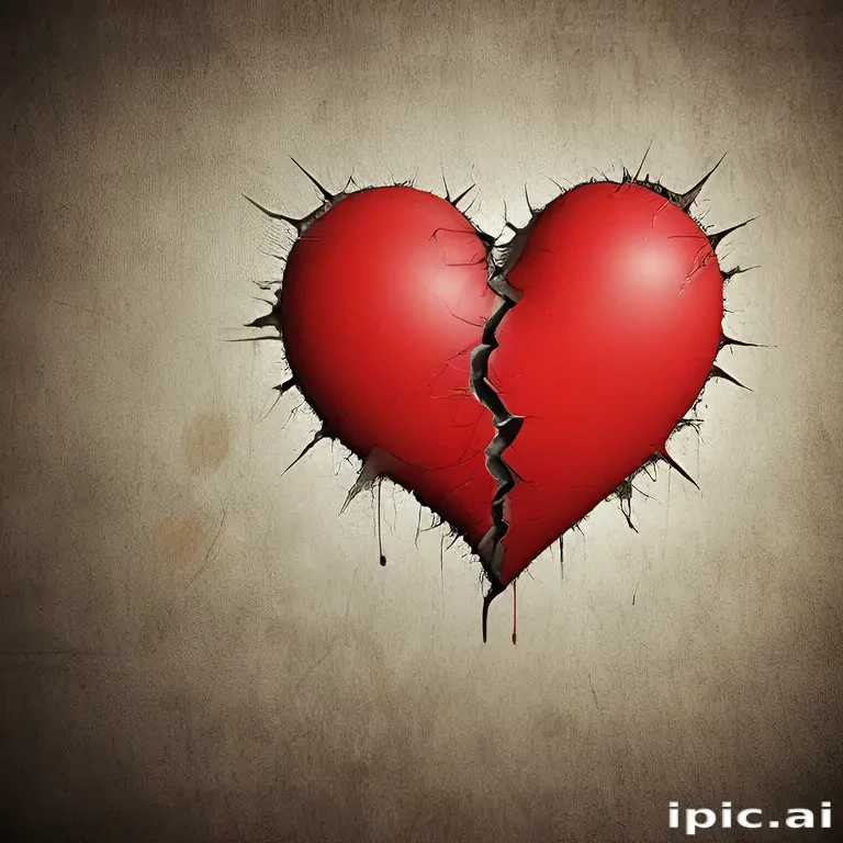 heart broken wallpaper