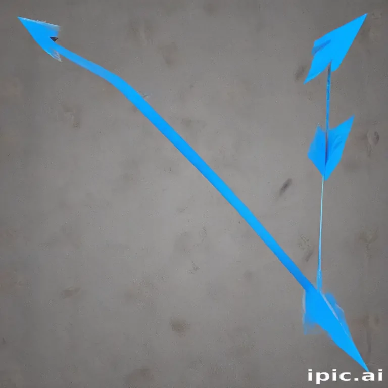 blue arrow png