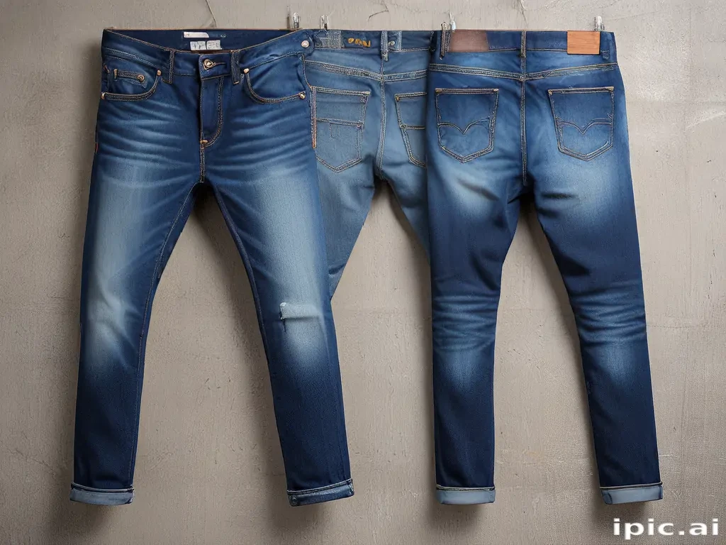mock up jeans