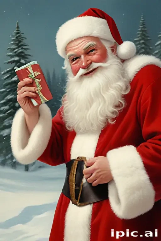 vintage santa image