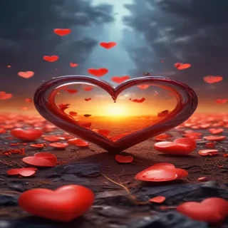 background pictures hearts