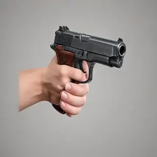 hand with gun png
