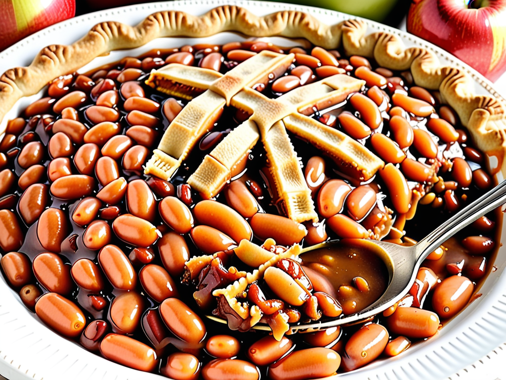 baked beans with apple pie filling