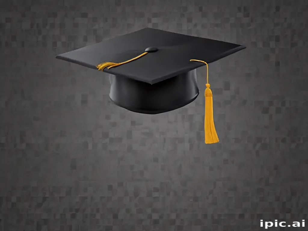graduation cap transparent background