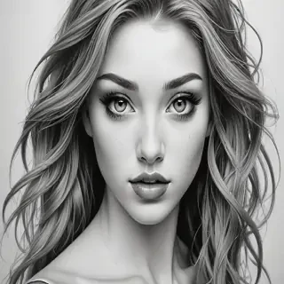 drawings black and white