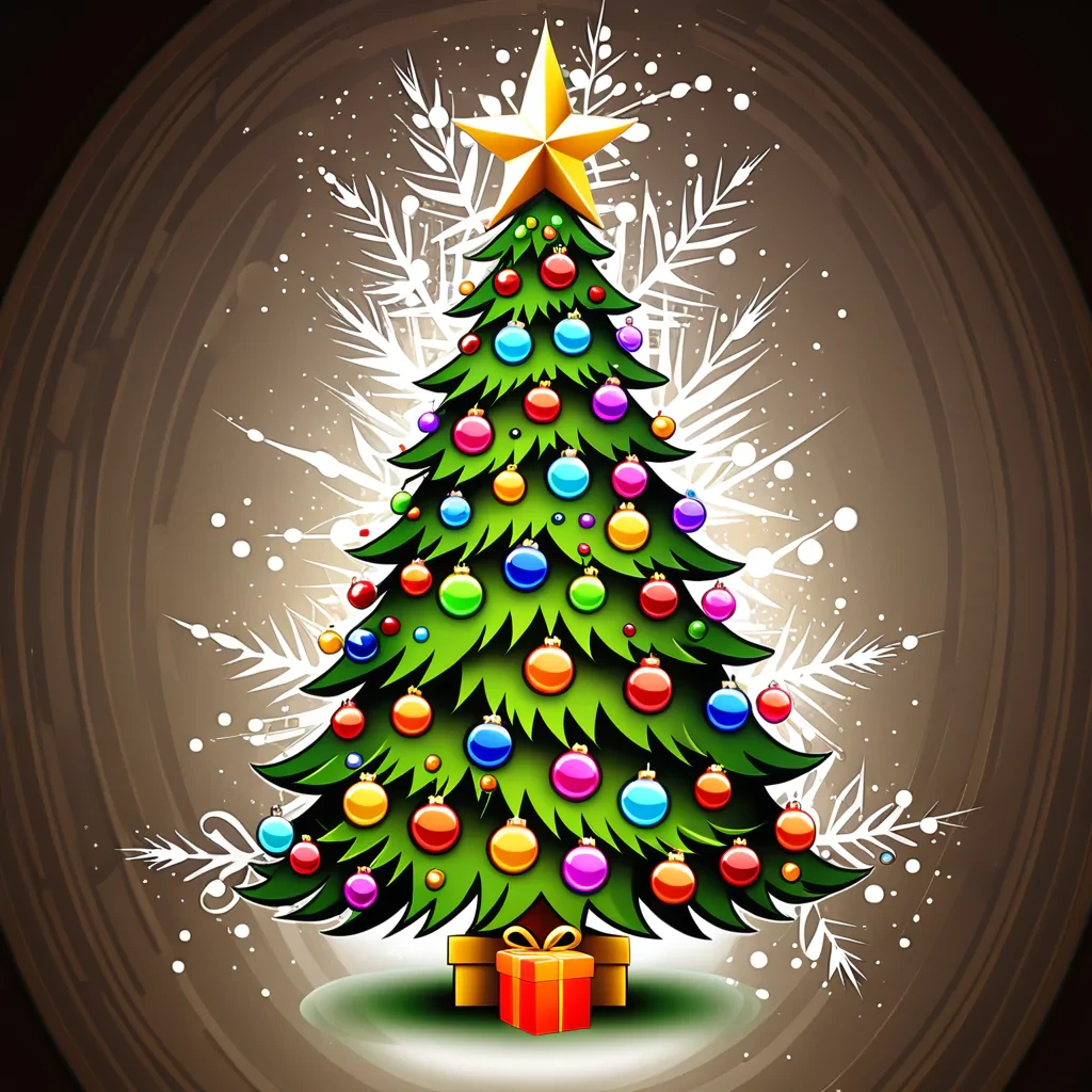 iphone christmas tree wallpaper