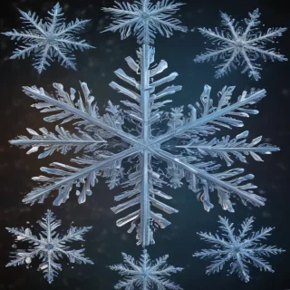 png snowflakes