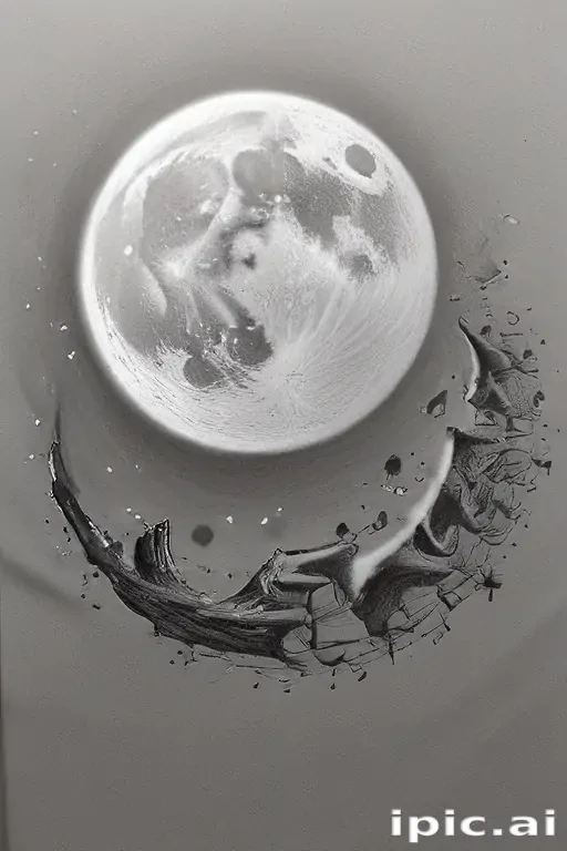 moon sketch