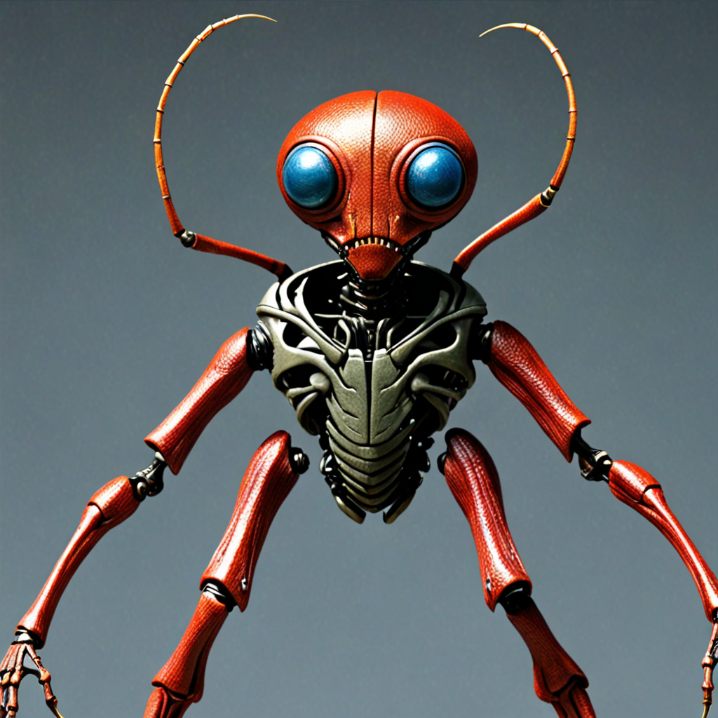 Computer Creature create an image of a character that has a trait related to computer ...
