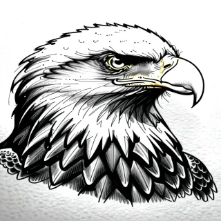 eagle drawing