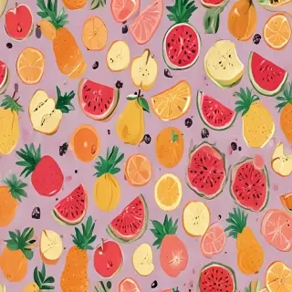 aesthetic fruit background