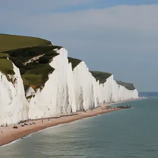 white cliffs of dover