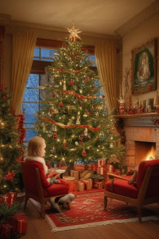 antique christmas images