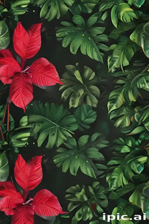 zoom background plants
