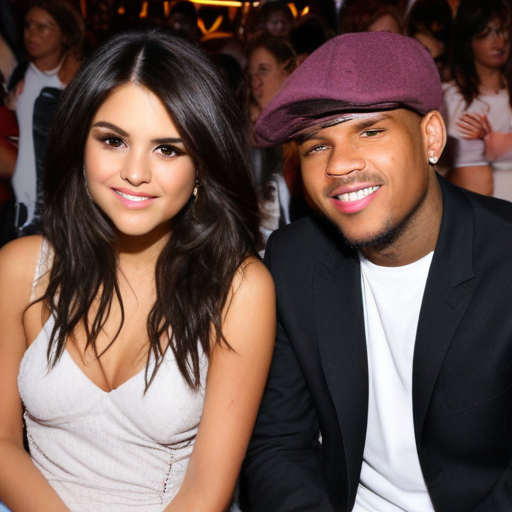 chris brown selena gomez