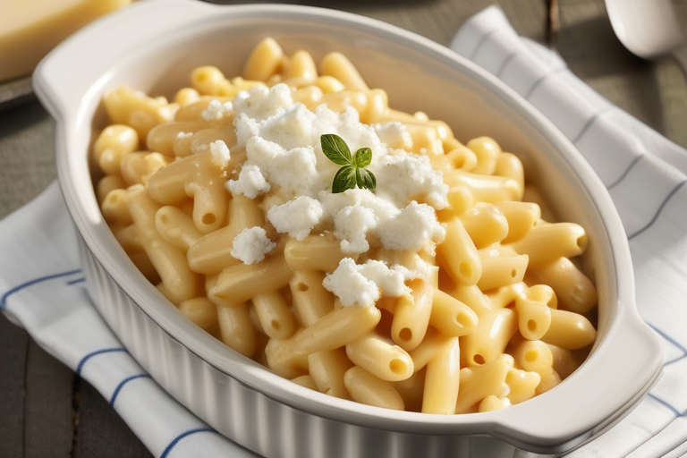 macaroni and cheese with ricotta