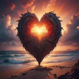 aesthetic backgrounds heart