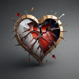 wallpaper broken heart images