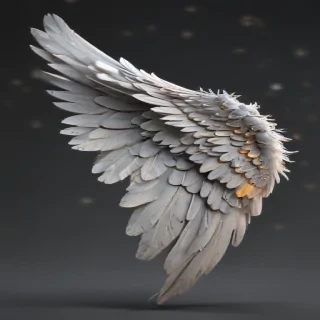 realistic angel wings png