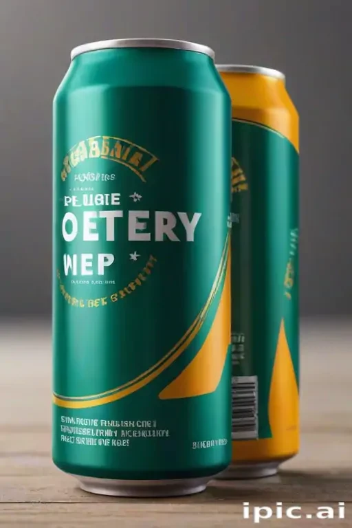beer can mockup