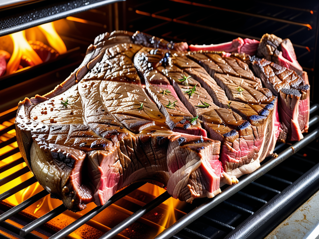 cooking t bone steak in the oven