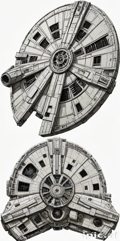 millennium falcon clip art