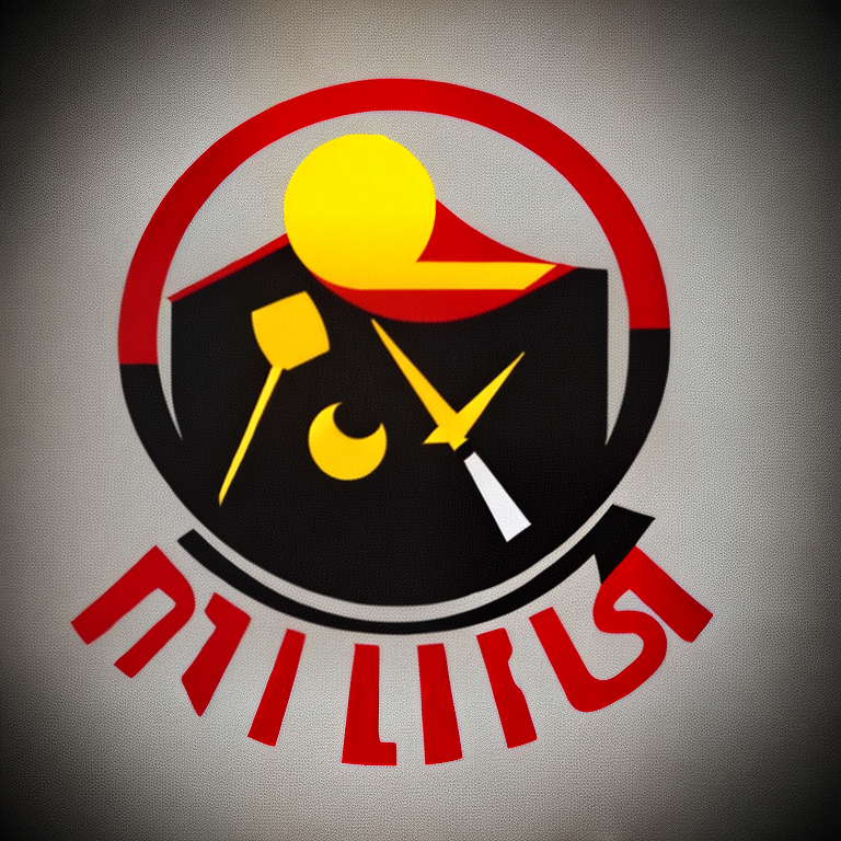 Houston Rockets Gold Logo black, red, and gold Houston Rockets logo