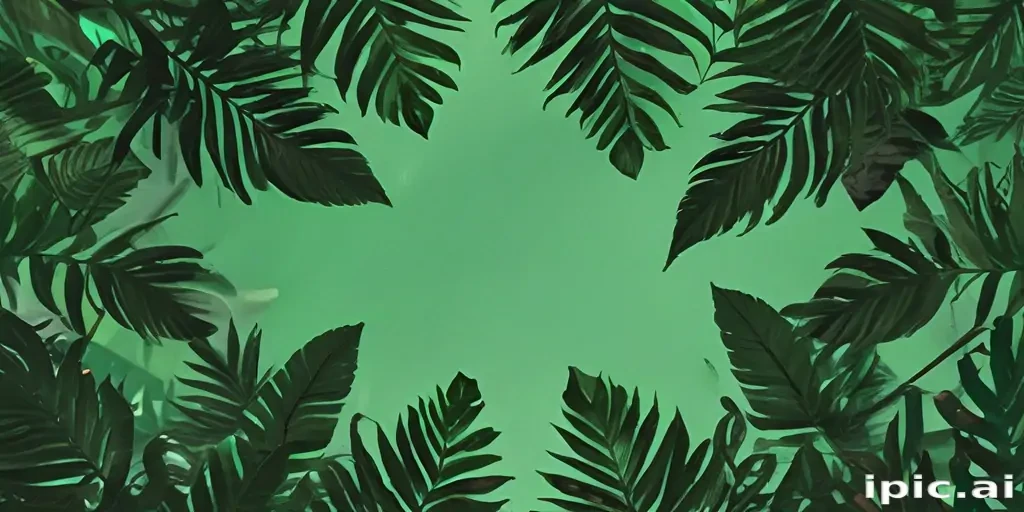 green aesthetic background