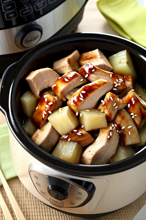 pineapple teriyaki chicken crock pot