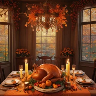 thanksgiving background aesthetic