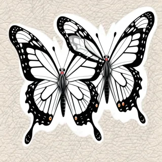 butterfly drawings