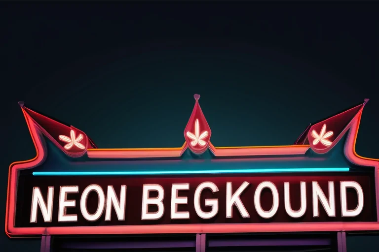 neon sign background