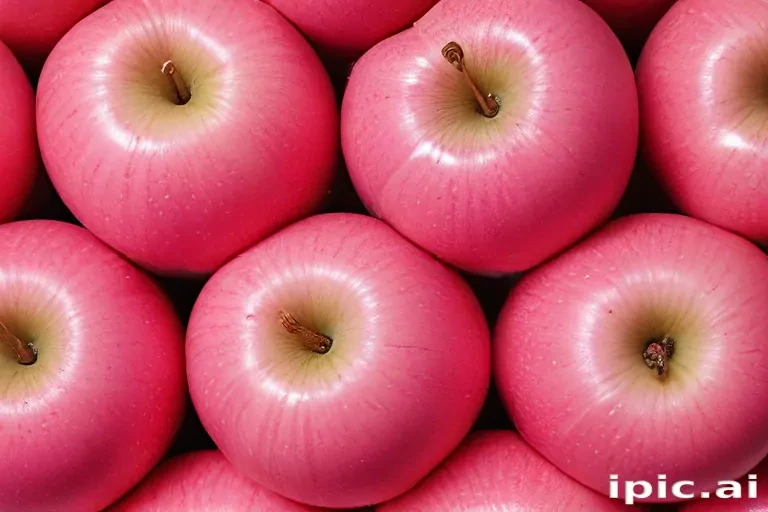 pink apple wallpaper